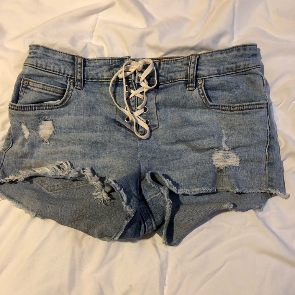 A pair of billabong shorts